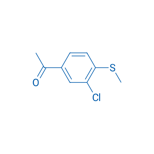 1-(3-chloro-4-(methylthio)phenyl)ethanone 1g