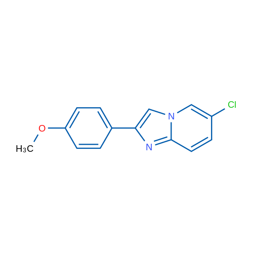 6-Chloro-2-(4-methoxyphenyl)imidazo[1,2-a]pyridine 1g