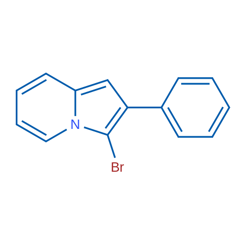3-Bromo-2-phenylindolizine 1g