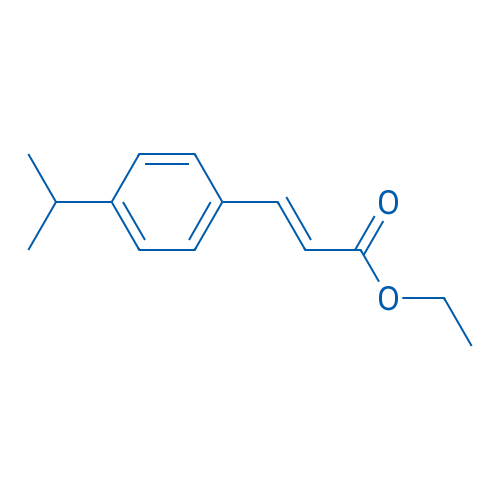Ethyl 3-(4-isopropylphenyl)acrylate 5g
