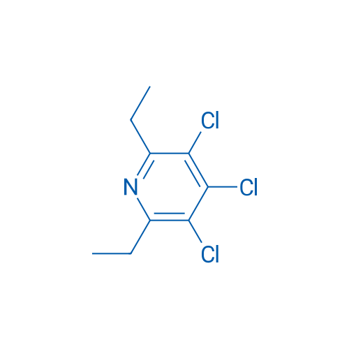 3,4,5-Trichloro-2,6-diethylpyridine 1g