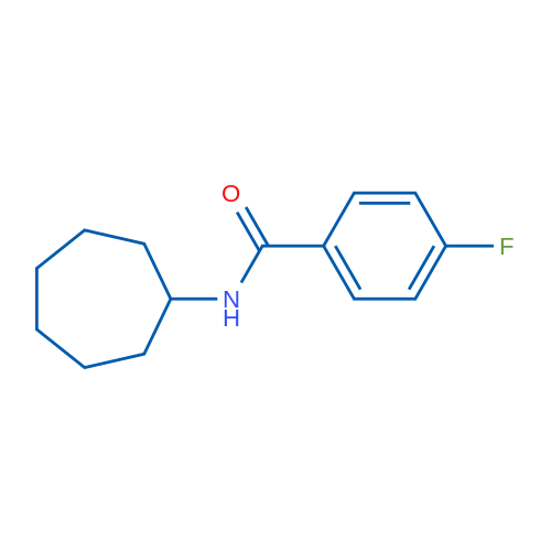 N-Cycloheptyl-4-fluorobenzamide 1g