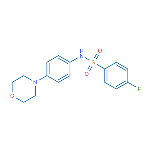 4-Fluoro-N-[4-(morpholin-4-yl)phenyl]benzene-1-sulfonamide 1g
