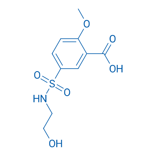 5-(N-(2-Hydroxyethyl)sulfamoyl)-2-methoxybenzoic acid 1g