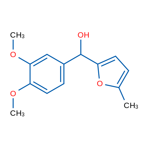 (3,4-Dimethoxyphenyl)(5-methylfuran-2-yl)methanol 1g