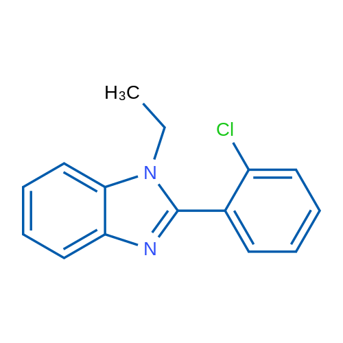 2-(2-Chlorophenyl)-1-ethyl-1H-benzo[d]imidazole 1g