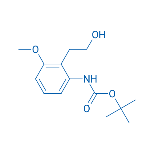 tert-Butyl 2-(2-hydroxyethyl)-3-methoxyphenylcarbamate 250mg