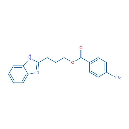 3-(1H-Benzo[d]imidazol-2-yl)propyl 4-aminobenzoate 1g