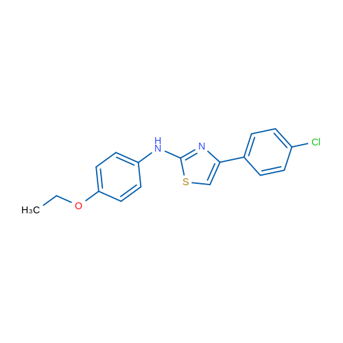 4-(4-Chlorophenyl)-N-(4-ethoxyphenyl)thiazol-2-amine 1g