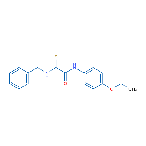 1-(Benzylcarbamothioyl)-N-(4-ethoxyphenyl)formamide 1g