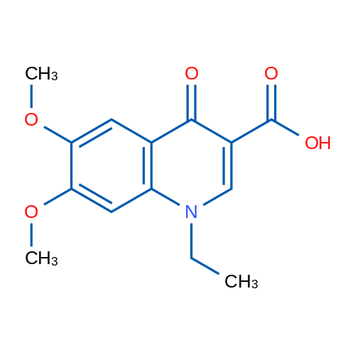 1-Ethyl-6,7-dimethoxy-4-oxo-1,4-dihydroquinoline-3-carboxylic acid 1g
