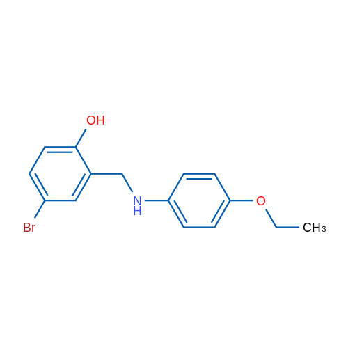 4-Bromo-2-{[(4-ethoxyphenyl)amino]methyl}phenol 1g