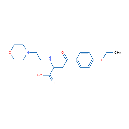 4-(4-Ethoxyphenyl)-2-{[2-(morpholin-4-yl)ethyl]amino}-4-oxobutanoic acid 1g