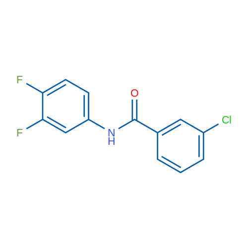 3-CHloro-n-(3,4-difluorophenyl)benzamide 5g