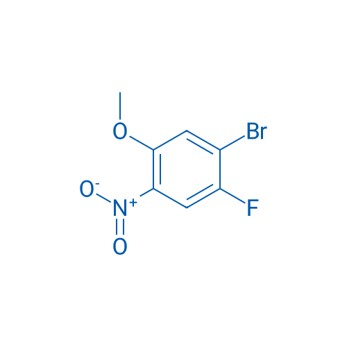 1-Bromo-2-fluoro-5-methoxy-4-nitrobenzene 25g