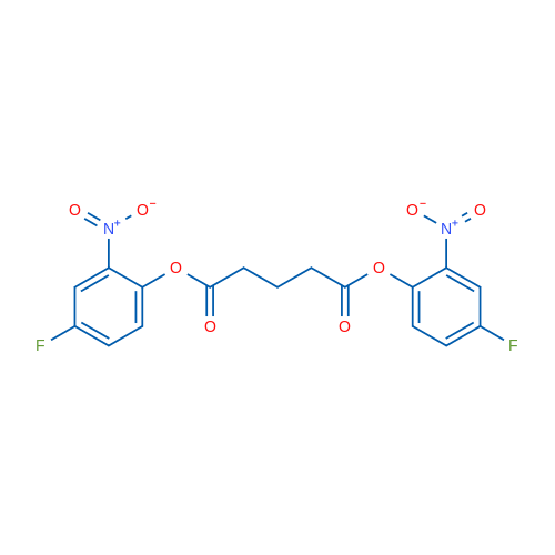 Bis(4-fluoro-2-nitrophenyl) pentanedioate 1g