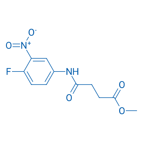 Methyl 3-[(4-fluoro-3-nitrophenyl)carbamoyl]propanoate 1g