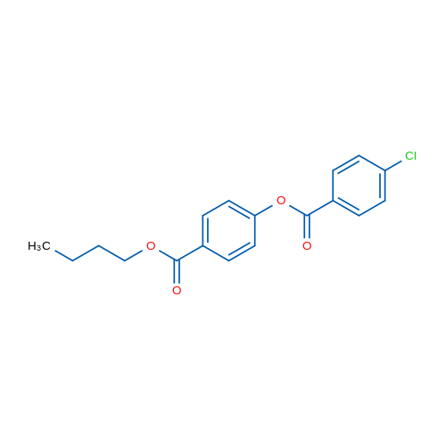 4-(Butoxycarbonyl)phenyl 4-chlorobenzoate 1g