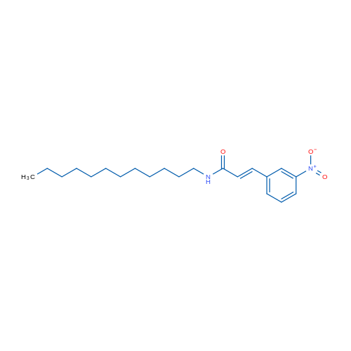 (2E)-N-Dodecyl-3-(3-nitrophenyl)prop-2-enamide 1g
