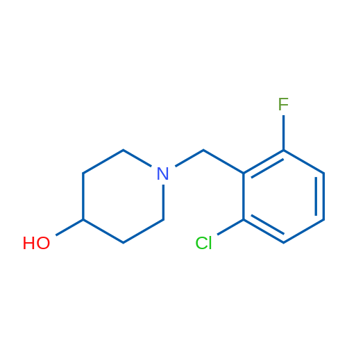 1-(2-Chloro-6-fluorobenzyl)piperidin-4-ol 1g