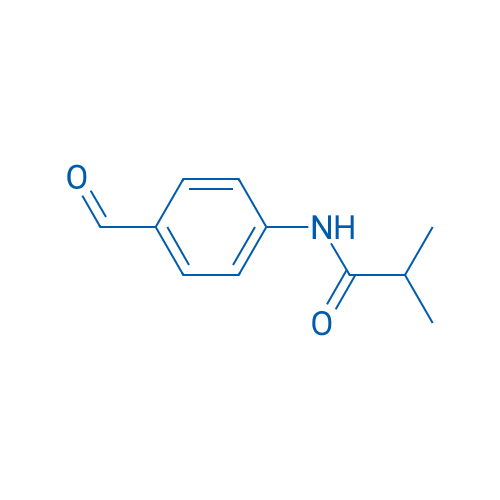 N-(4-formylphenyl)-2-methylpropanamide 1g