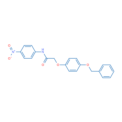 2-(4-(Benzyloxy)phenoxy)-N-(4-nitrophenyl)acetamide 1g