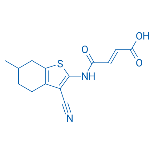 4-((3-Cyano-6-methyl-4,5,6,7-tetrahydrobenzo[b]thiophen-2-yl)amino)-4-oxobut-2-enoic acid 5g