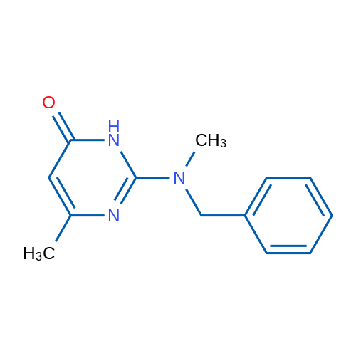 2-[Benzyl(methyl)amino]-6-methyl-3,4-dihydropyrimidin-4-one 1g