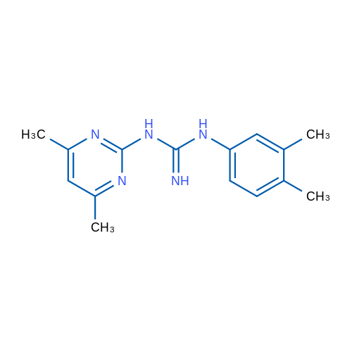 1-(3,4-Dimethylphenyl)-3-(4,6-dimethylpyrimidin-2-yl)guanidine 1g