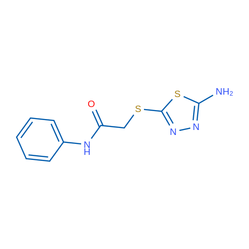 2-((5-Amino-1,3,4-thiadiazol-2-yl)thio)-N-phenylacetamide 5g