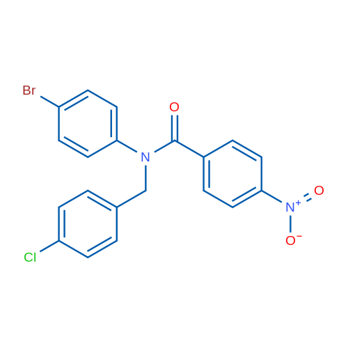 N-(4-Bromophenyl)-N-(4-chlorobenzyl)-4-nitrobenzamide 1g