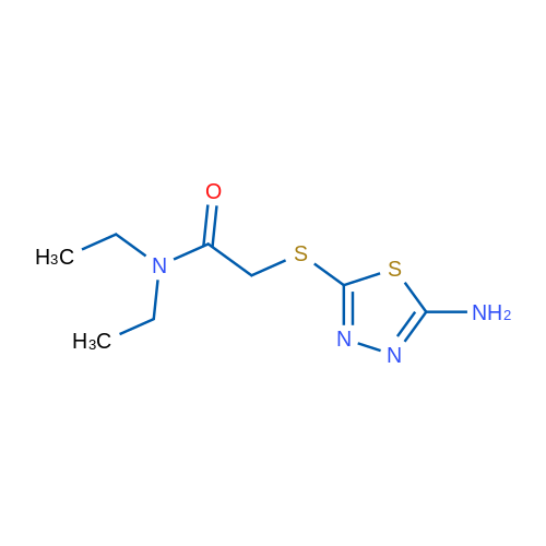 2-((5-Amino-1,3,4-thiadiazol-2-yl)thio)-N,N-diethylacetamide 1g