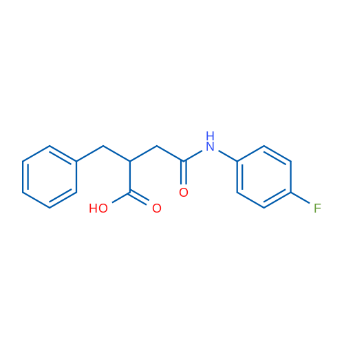 2-Benzyl-4-((4-fluorophenyl)amino)-4-oxobutanoic acid 1g