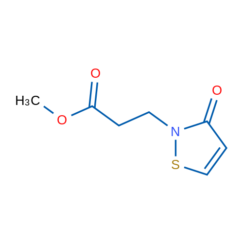 Methyl 3-(3-Oxo-2-isothiazolyl)propanoate 250mg