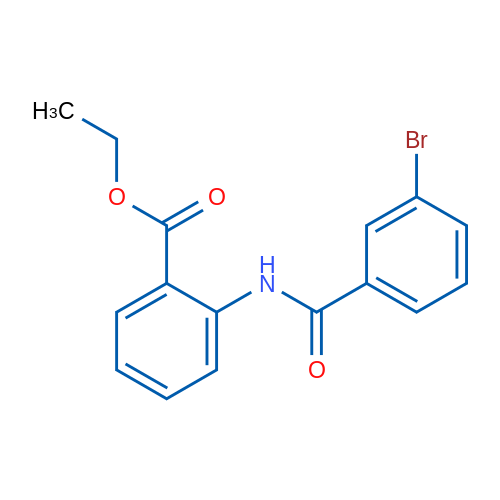 Ethyl 2-(3-bromobenzamido)benzoate 1g