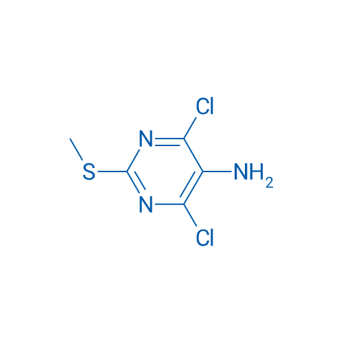 4,6-Dichloro-2-(methylthio)pyrimidin-5-amine 250mg