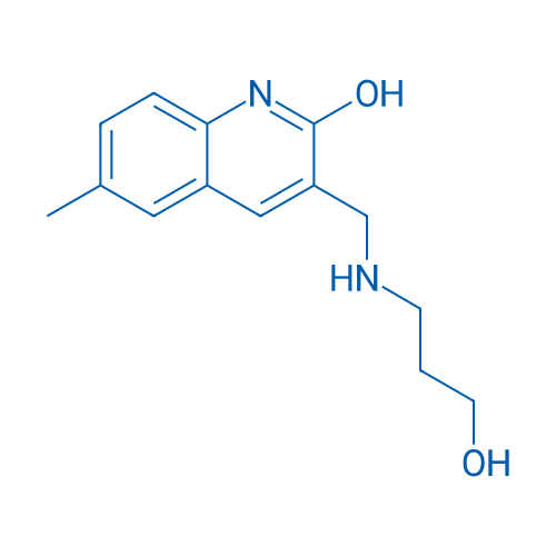 3-(((3-Hydroxypropyl)amino)methyl)-6-methylquinolin-2-ol 1g