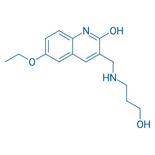 6-Ethoxy-3-(((3-hydroxypropyl)amino)methyl)quinolin-2-ol 1g