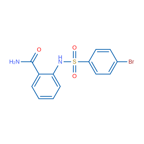 2-(4-Bromophenylsulfonamido)benzamide 1g