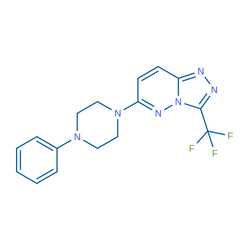 1-Phenyl-4-[3-(trifluoromethyl)-[1,2,4]triazolo[4,3-b]pyridazin-6-yl]piperazine 1g