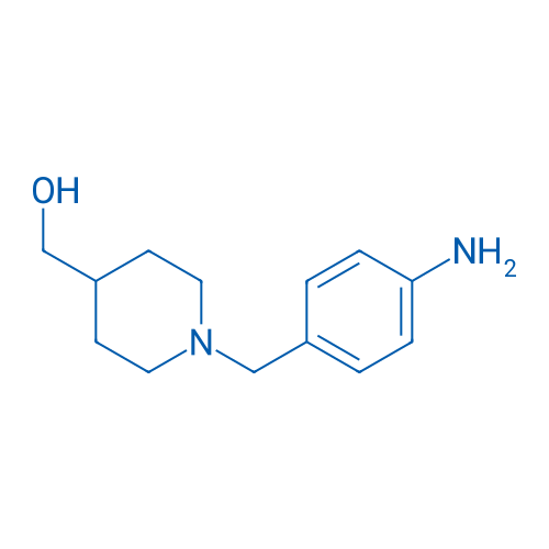 {1-[(4-aminophenyl)methyl]piperidin-4-yl}methanol 50mg