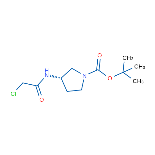 (S)-tert-Butyl 3-(2-chloroacetamido)pyrrolidine-1-carboxylate 1g