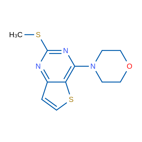 4-[2-(Methylsulfanyl)thieno[3,2-d]pyrimidin-4-yl]morpholine 1g