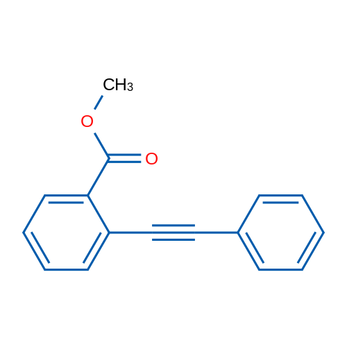 Methyl 2-(phenylethynyl)benzoate 1g