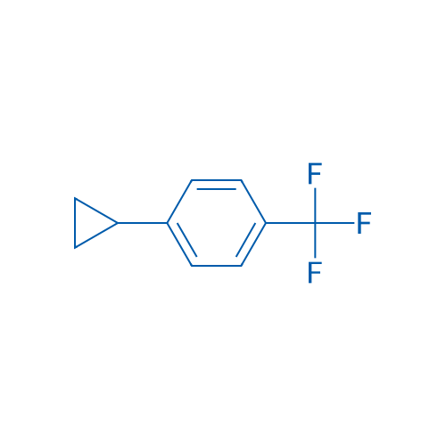 1-Cyclopropyl-4-(trifluoromethyl)benzene 1g