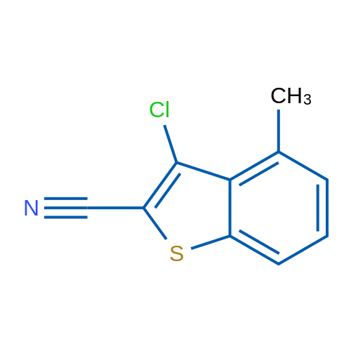 3-Chloro-4-methyl-1-benzothiophene-2-carbonitrile 1g