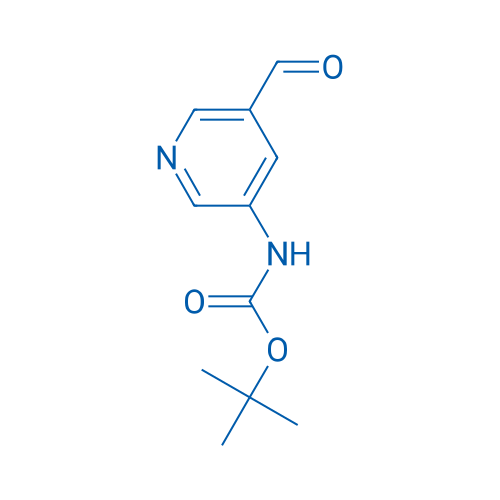 tert-Butyl (5-formylpyridin-3-yl)carbamate 250mg
