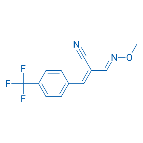 (2Z)-2-[(1E)-(Methoxyimino)methyl]-3-[4-(trifluoromethyl)phenyl]prop-2-enenitrile 1g