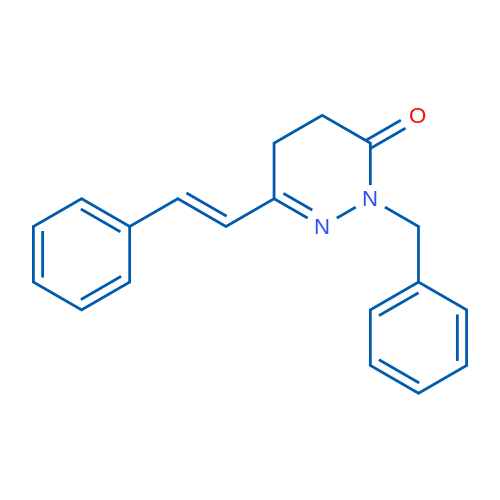 2-Benzyl-6-[(E)-2-phenylethenyl]-2,3,4,5-tetrahydropyridazin-3-one 1g