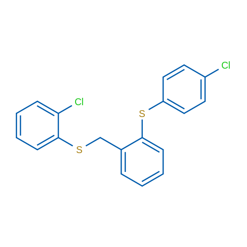 1-[(4-Chlorophenyl)sulfanyl]-2-{[(2-chlorophenyl)sulfanyl]methyl}benzene 1g